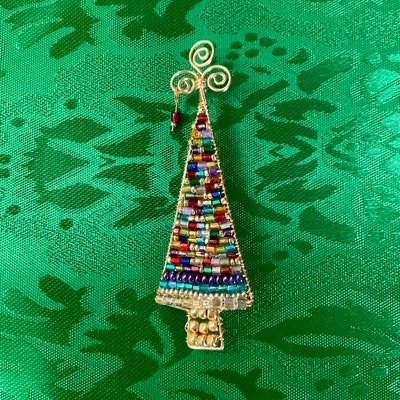Christmas Tree Pin Kit Festival Della Luce, DIY Wire Wrapping Project ...