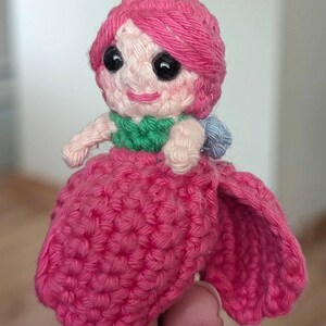 Reversible Jasmine and Mini Tulip Fairy Amigurumi Low Sew Crochet