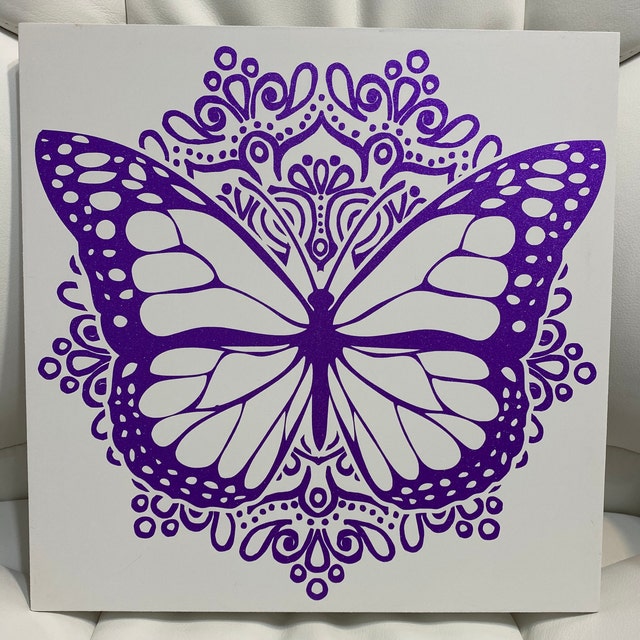 Butterfly Mandala SVG, Butterfly for Cricut, Insects SVG