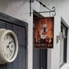 Custom Personalized Hanging Pub Sign - Any Design, Aluminium, Rectangle, Free UK Postage