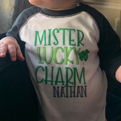 baby boy st paddys day shirt