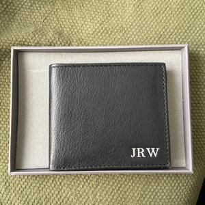 Personalised Men's RFID Leather Photo Billfold Wallet Gifts for Him ...