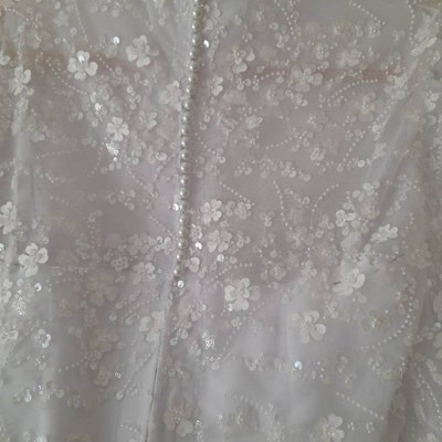 5 Yards Exquisite Beaded Alencon Lace Trim Bridal Veil Lace - Etsy