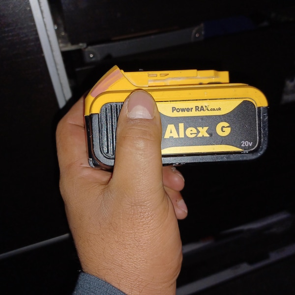 Personalised Battery Stickers Compatible With Makita 40v XGT Batteries ...