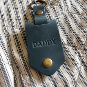Man accessory - Leather keychain with photo, personalized gifts for him, keychain for him, gift ideas for men, unique photo gift for man