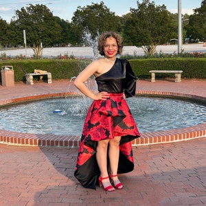 AGNES High-low Skirt Sewing Pattern 34, 36, 38, 40, 42, 44, 46 EU