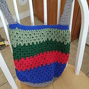 PDF Crochet Pattern - Summer Fun Market or Beach Tote - Etsy