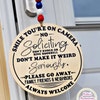 Smile, You're on Camera, No Soliciting Sign, Soliciting Sign SVG, No ...