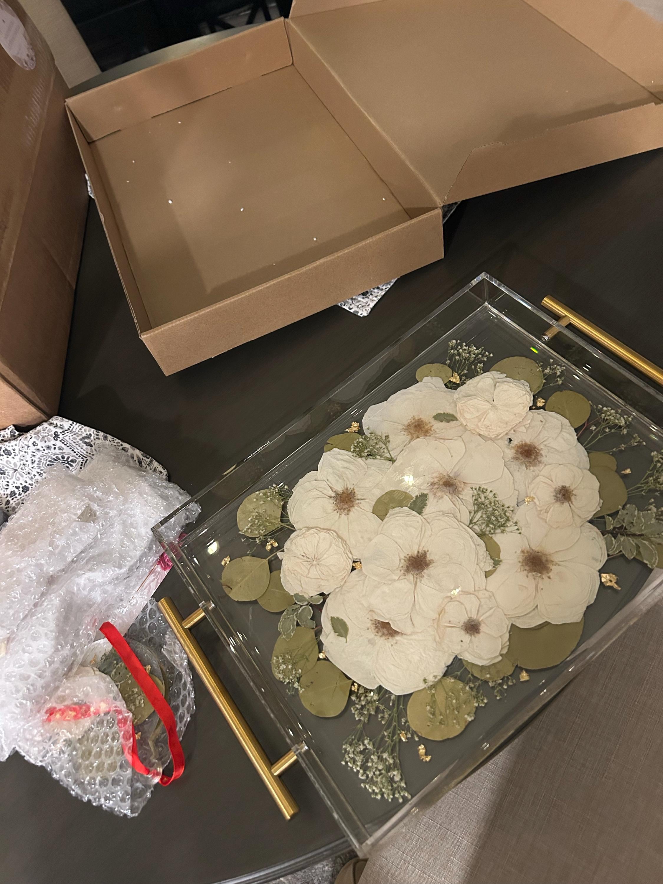 Preserved flowers from Etsy buyer's etsy review