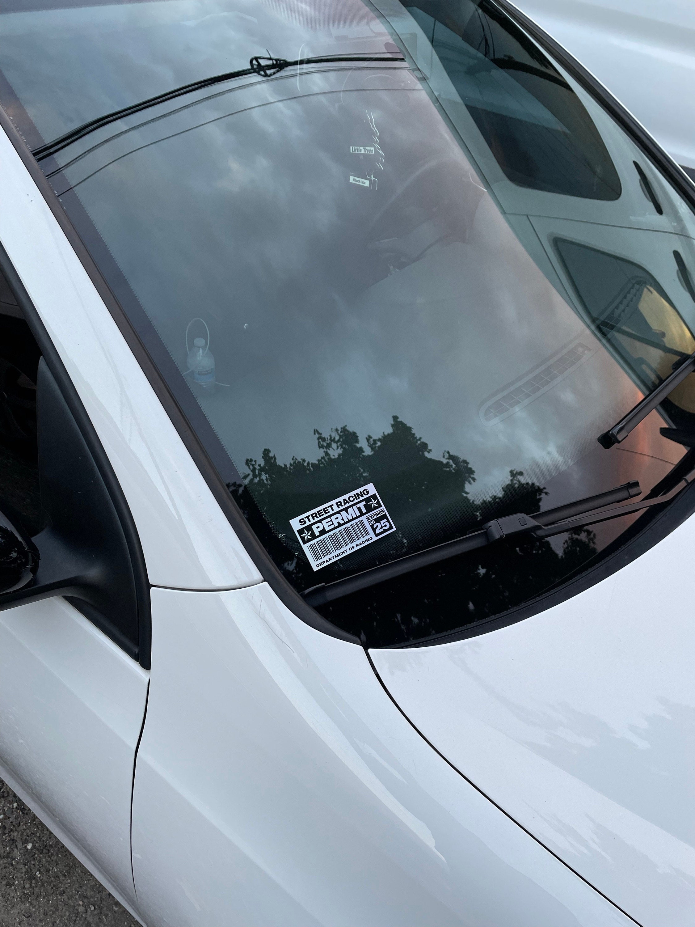 Street Racing Permit Sticker decal