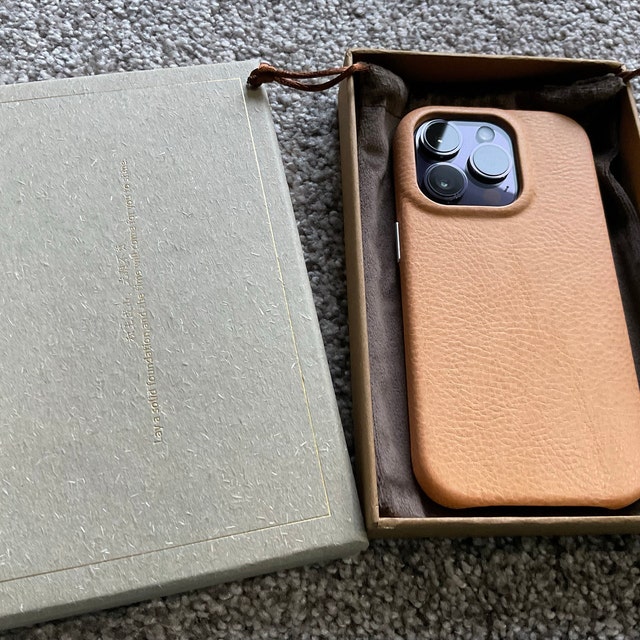 Iphone15/iphone 13/iphone14 Genuine Leather Case, Magsafe Iphone15/iphone 13/iphone14 Genuine Leather Case, Magsafe