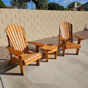 Grandpa Adirondack Chair Plans - DWG Files for CNC Machines - Etsy