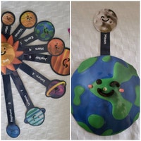 Solar System Busy Book Outer Space Flash Cards Astronomy Learning ...