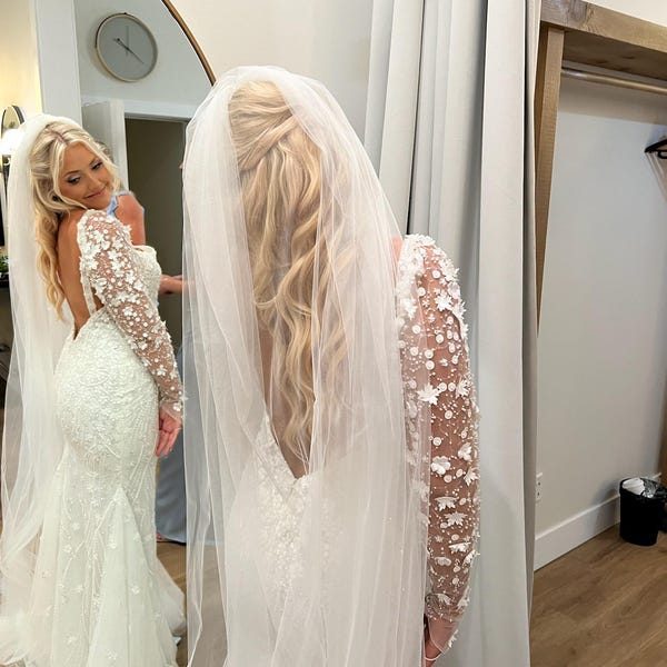 Add On Sleeves For Wedding Dress Detachable Bridal Long Sleeves, Detachable Wedding Sleeves, Wedding