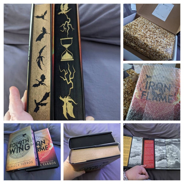 First Edition Iron Flame w/ Sprayed Edges - Books - Garner, North Carolina, Facebook Marketplace