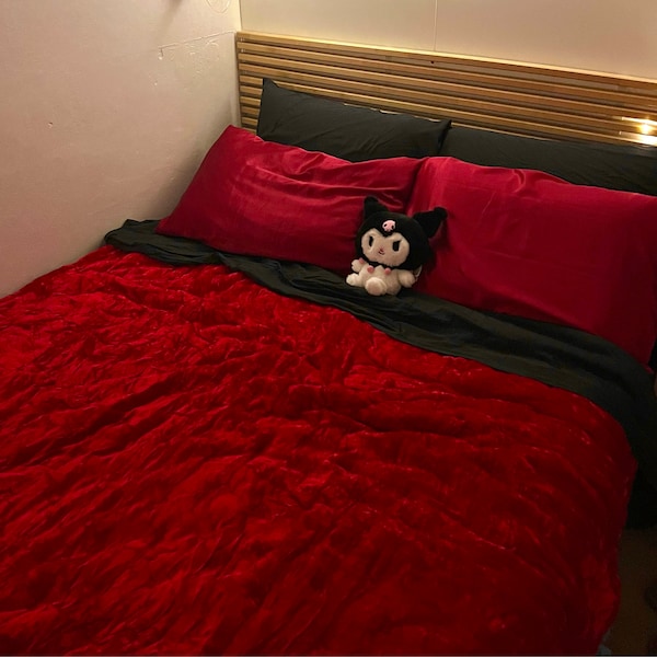 Oversized Luxury Silk Throw & Single Bed Blanket
