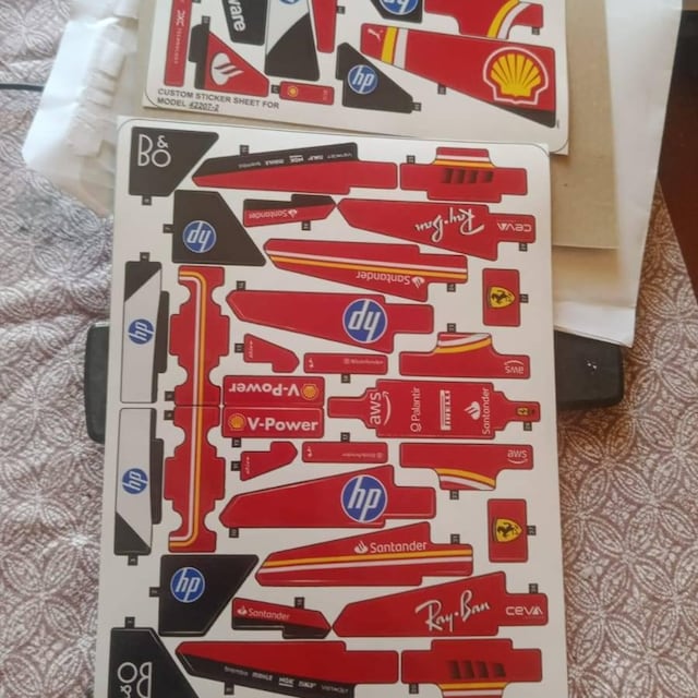 Adesivo sostitutivo per set 42040 - Fire Plane