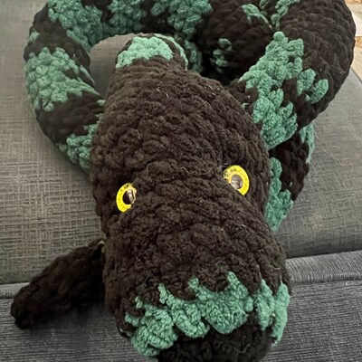 Squishy, Snuggly Snake Beginner Crochet Pattern pattern Only - Etsy