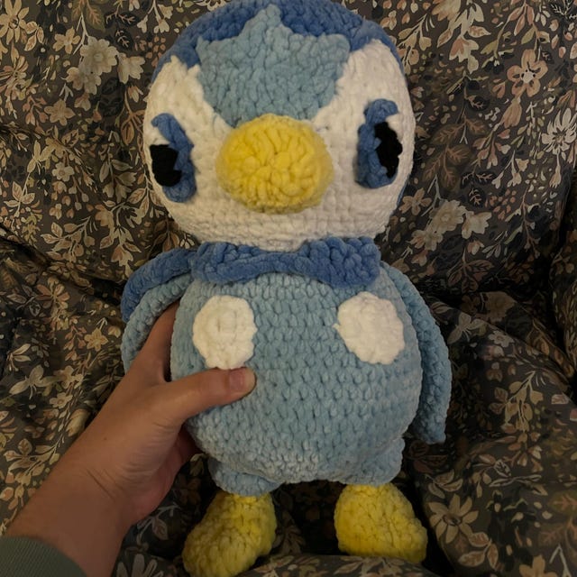 かぎ針編みポケモン ポッチャマ - パターン（PDF） - Etsy 日本