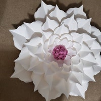 Hydrangea in SVG PNG DXF Paper Flower Template for Cutting Machine ...