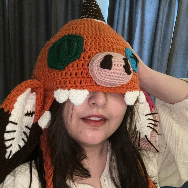 Zelda Bokoblin Crochet Hat Crochet Bokoblin Hat- MADE TO ORDER - Etsy main image 3