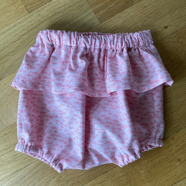 Ruffle Bloomer Sewing Pattern / Easy Baby Shorties PDF Pattern / Sewing ...