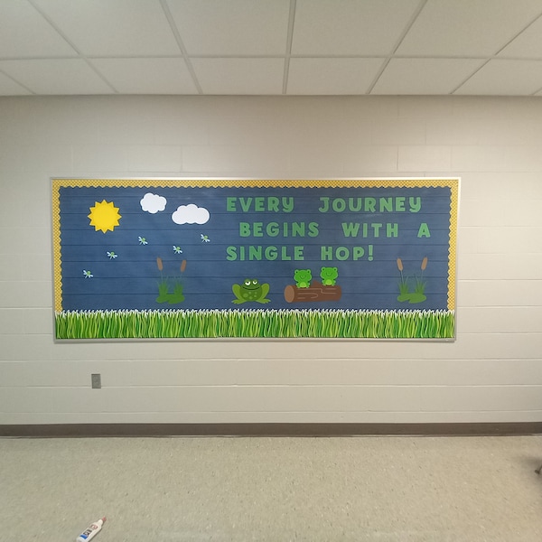 Frog Bulletin Board Set, Toad Bulletin Board, Library Bulletin Board ...