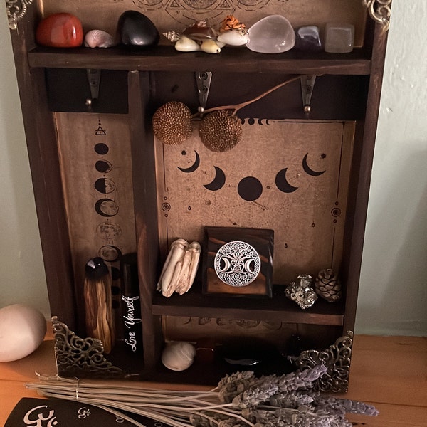 Moon Cycle Key Rack - Etsy