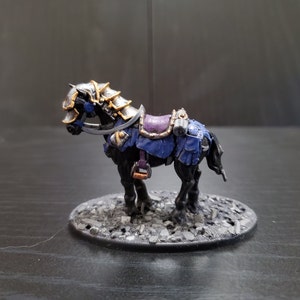 Horse Miniature for Dungeons and Dragons - Etsy