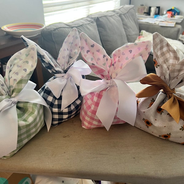 Bunny Ear Treat Bag Sewing Pattern – Beginner Friendly (PDF Pattern) - Etsy