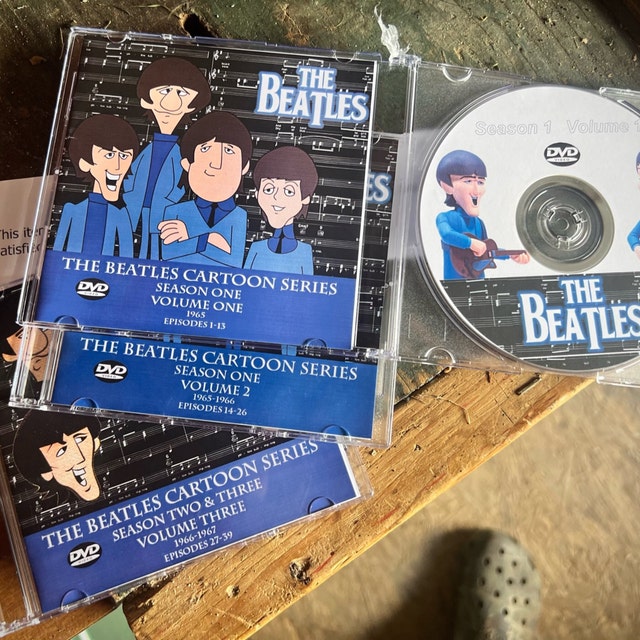 The Beatles Cartoon Series Ultimate 3 DVD Box Set - Etsy