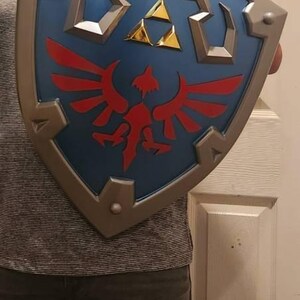 ハイリアの盾 金属製盾 コスプレ 1:1サイズ ゼルダの伝説 ティアーズ