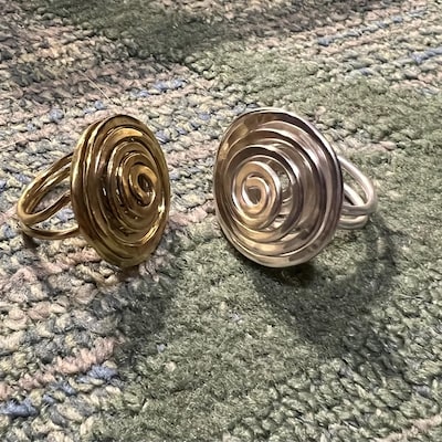 Double Bar Minimalist Silver Ring, Two Bars Ring, Sterling Silver Line ...