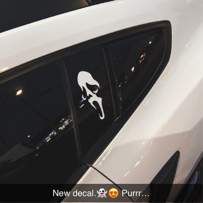 Joker Skull Vinyl Decal Sticker – For Motorbike, Car, Helmet, Van, Laptop (Choose Color) UK Made