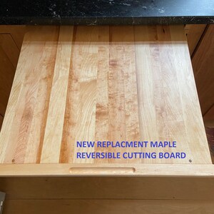 Custom Slide Out/pull Out Cutting Board - Etsy