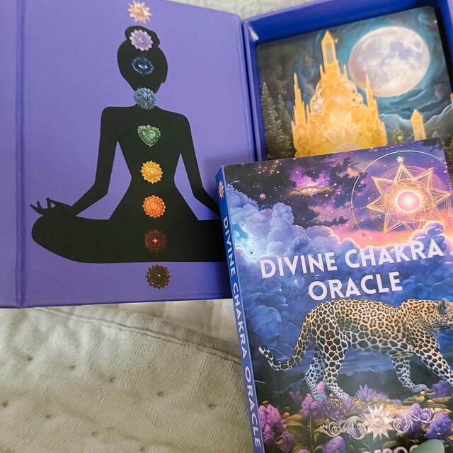 Divine Chakra Oracle: A 54-card Deck & Guidebook by Britta Baumann