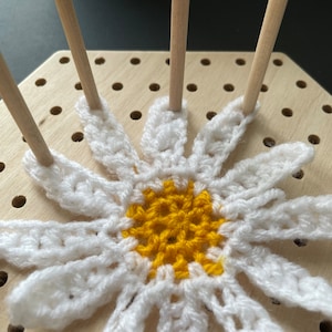 Medium Hexagon Crochet Blocking Peg Board Knitting Craft Blocker Granny  Square 