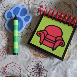 Blue's Clues Handy Dandy Notebook STEVE With Large PAW - Etsy
