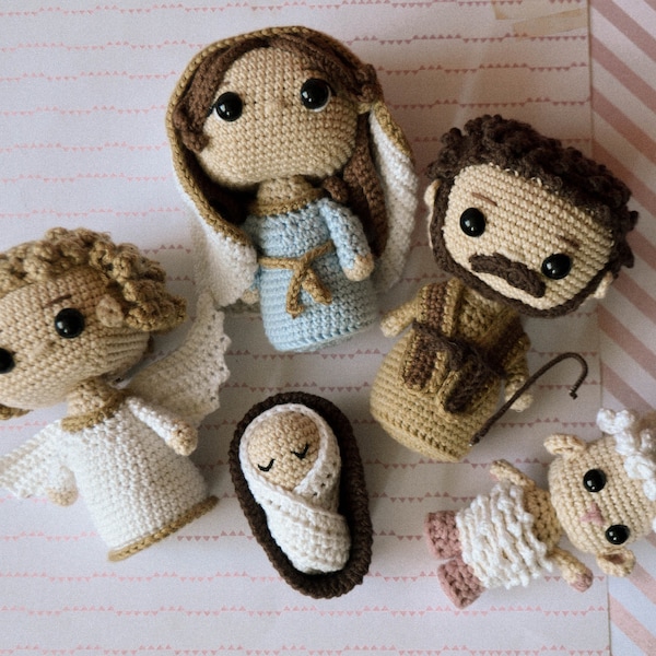 AMIGURUMI PATTERN Nativity Play Part 1 | Christmas Crochet Pattern ...