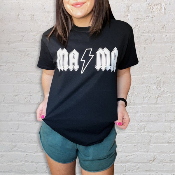 ACDC Mama SVG File - Etsy