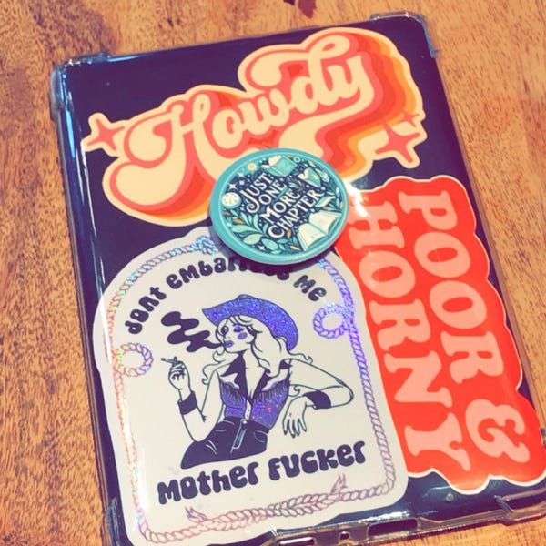 Retro Howdy Vinyl Sticker 4