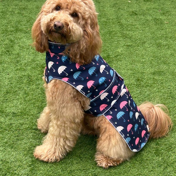 Dog Quilted Coat, Raincoat Sewing Pattern (PDF Download) • Sizes XS-3XL ...