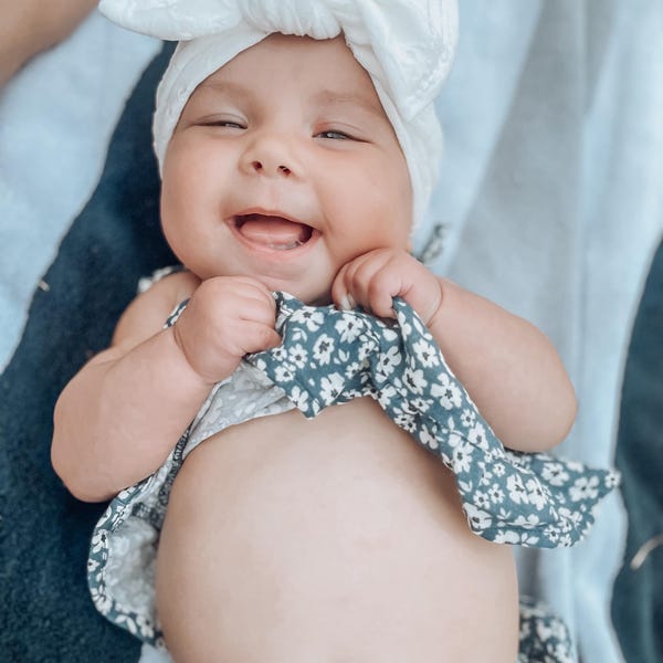 Kyte Baby Ribbed Headwrap In Blush Blush / 1-4t