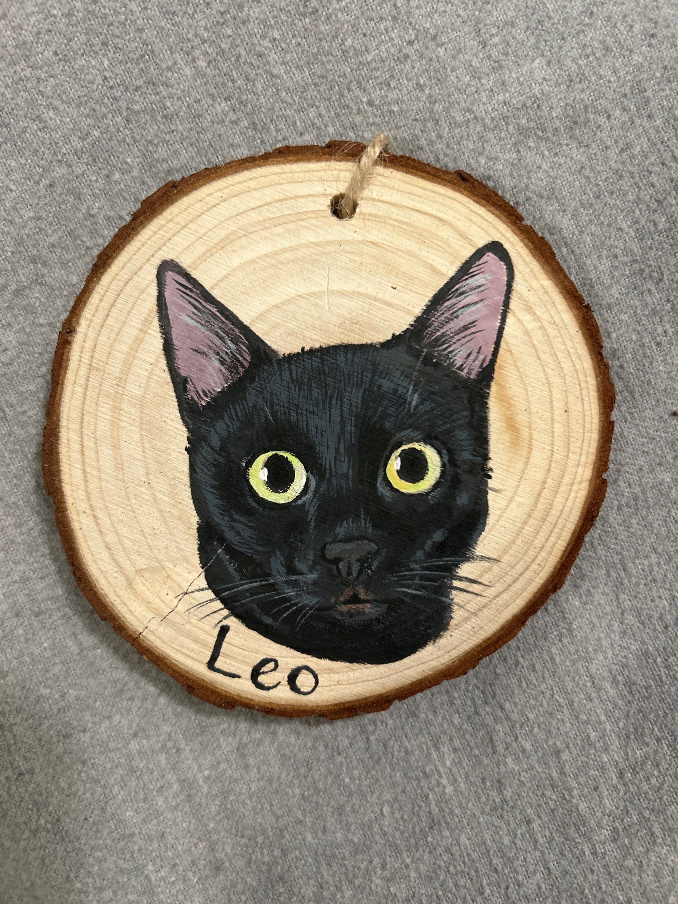Custom Pet Portrait Ornaments, hand painted pet ornament, personalized pet memorial, pet lovers gift, custom dog portrait