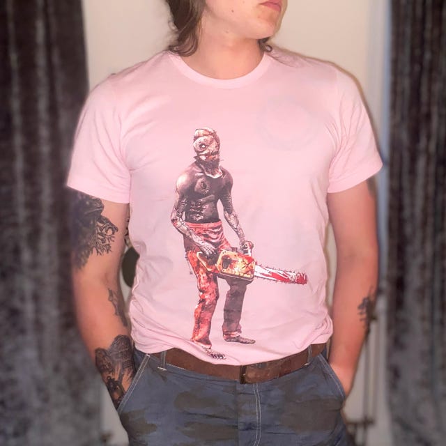チェーンソーマジニ レジデンスイービル5 プレミアムTシャツ（ベクター