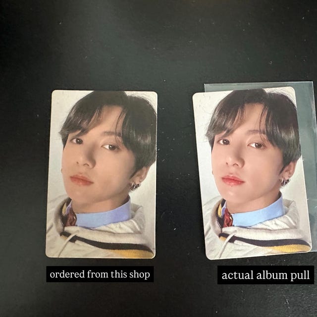 Bts Map of the Soul 7 Version 4 Photocard - Etsy