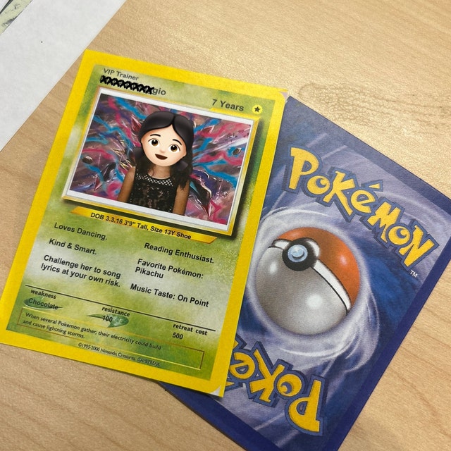 make yourself into a pokemon card Pokemon Trading Card Game: Sword & Shield