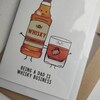 Whisky Father's Day Card, Card for Dad, Whiskey, Dad Birthday Card ...