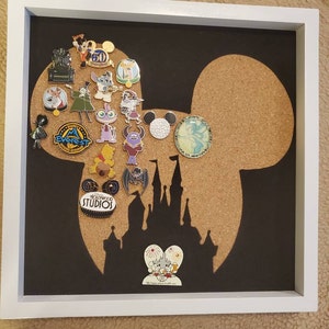 ディズニー ミッキー キャッスル ピンボード コルクボード