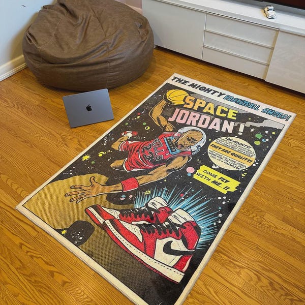 Gothic Rose Rug, Dark Floral Carpet, Black and Red Rug, Elegant Baroque ...